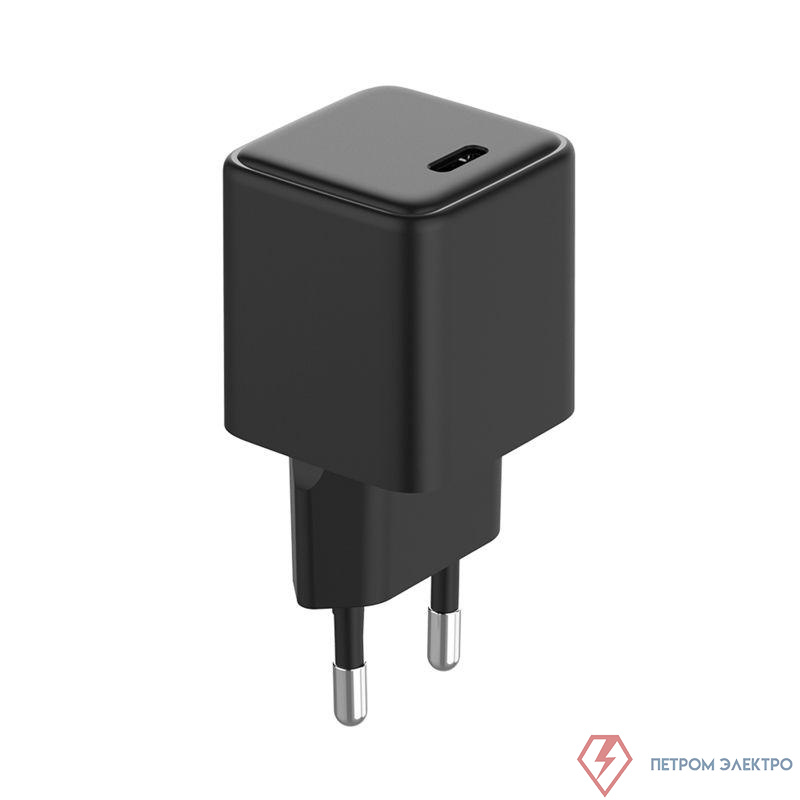 Устройство зарядное сетевое с одним портом USB-C 30Вт GaN Rexant 18-2205