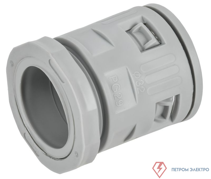 Муфта вводная для гофр. труб MVN32 IP40 ELASTA IEK ET-TA00D-MVN-032-K41-010
