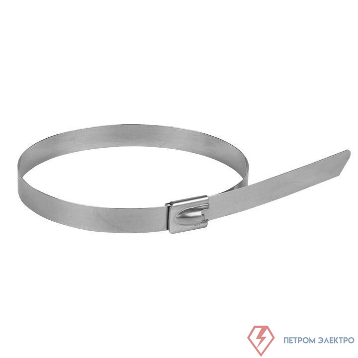 Хомут AISI 304  7.9х290 нерж. сталь FlexLock (уп.10шт) PROxima EKF plc-fl-tss-304-7.9x290-r