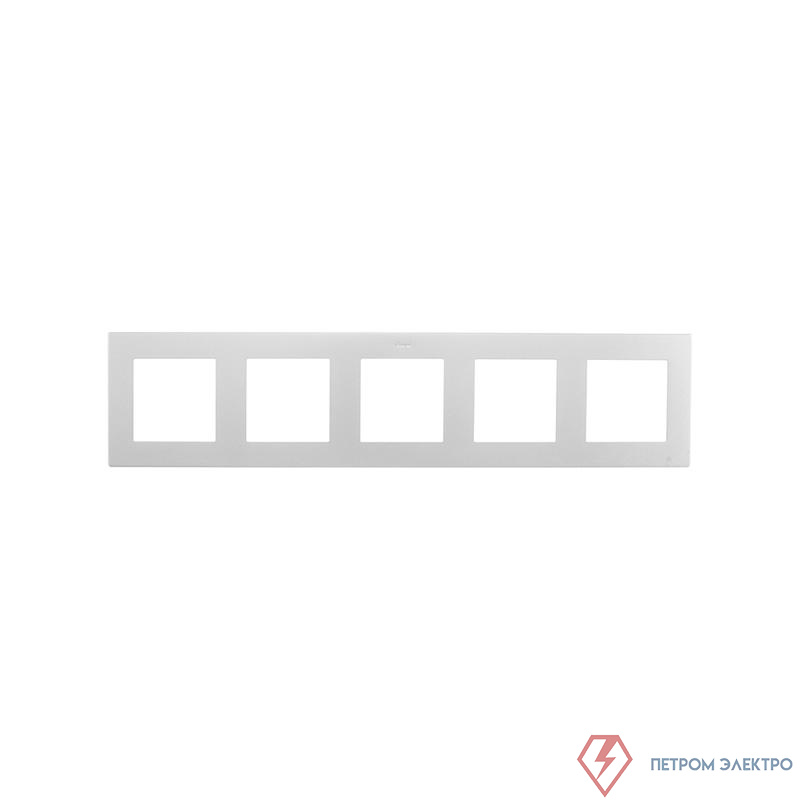 Рамка 5-м Simon24 алюм. 2400650-033
