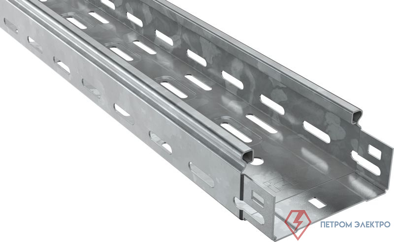 Лоток листовой перфорир. 100х50 L3000 сталь HDZ IEK CLP10-050-100-3-M-HDZ