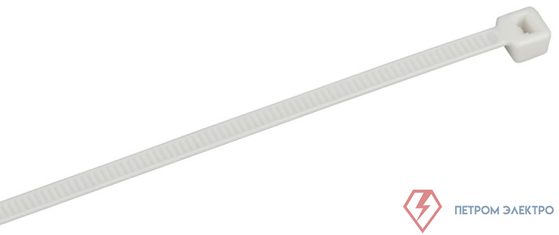 Хомут 3.6х150мм P6.6 самозатухающий бел. (уп.100шт) IEK UHH90-D036-150-100-K01