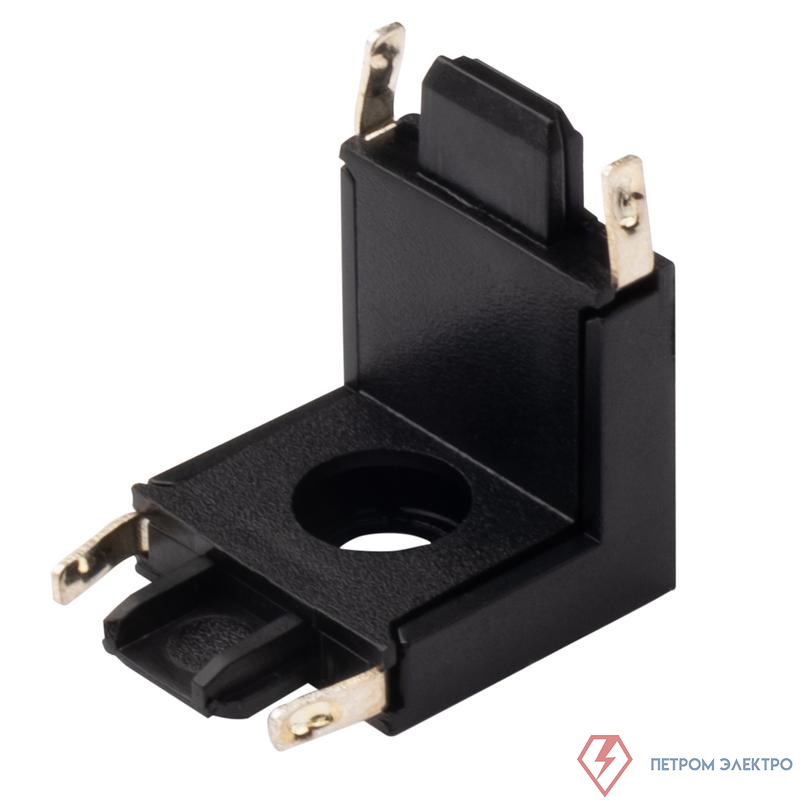Коннектор V-образный MTR16 CV-BL накладной шинопровод низковольтный черн. JazzWay 5057319