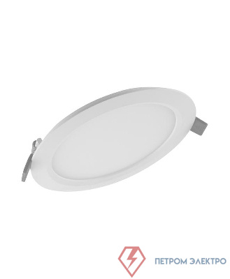 Светильник светодиодный Downlight SLIM ROUND тонкий ДВО 24Вт 4000К 1920Лм IP20 ECO CLASS бел. LEDVANCE 4058075154889