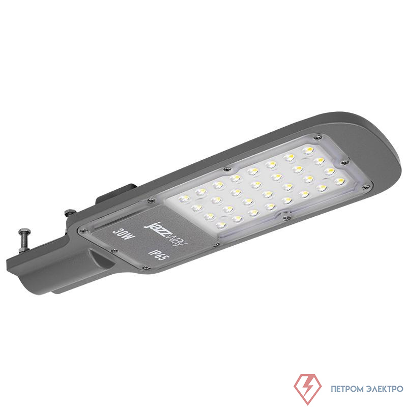 Светильник светодиодный PSL 07 30Вт 5000К IP65 180-260В AC ДКУ уличный JazzWay 5041035
