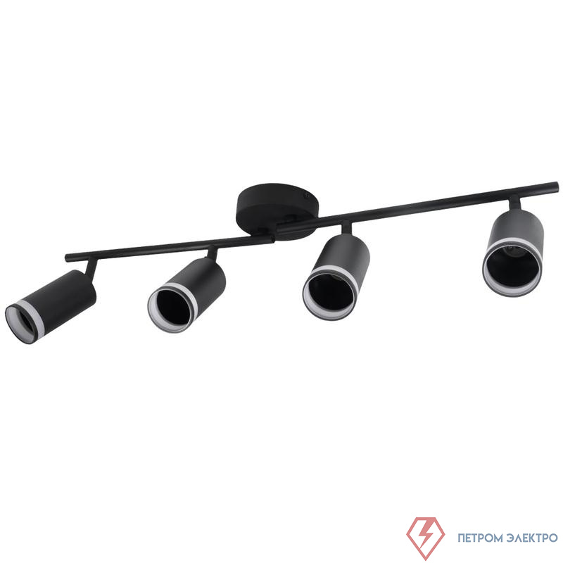 Светильник PCL-0204 4xGU10 IP20 230В BL настен./потолочн. декор. под лампу JazzWay 5066502