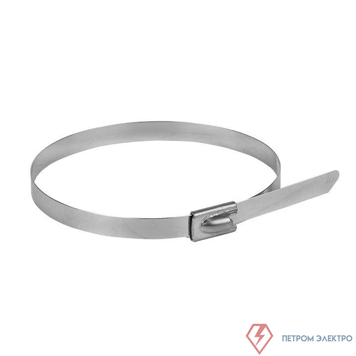 Хомут AISI 304  4.6х200 нерж. сталь FlexLock (уп.10шт) PROxima EKF plc-fl-tss-304-4.6x200-r