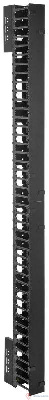 Кабель-органайзер вертикальный 45U 800 черн. by ZPAS ITK ZP-CC05-45U-V-0800