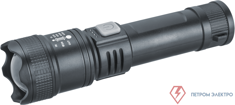 Фонарь аккумуляторный ручной 95 597 NPT-CP35-ACCU 1 LED 5 Вт Li-Ion 18650 3.7В 1.2А.ч пластик Navigator 95597