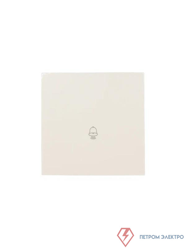 Кнопка звонка СП ZIMA IP20 безвинтов. зажим механизм сл. кость LEZARD 704-9088-103QC