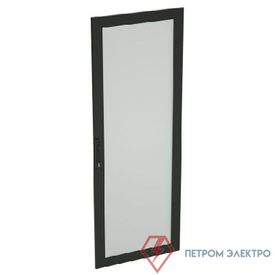 Дверь с ударопрочным стеклом для шкафов CQE 1800х800 RAL9005 DKC R5ITCPTED1880B