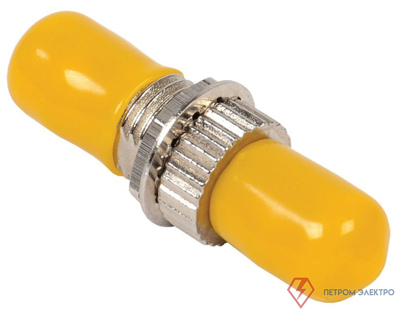 Адаптер проходной ST-ST для одномодового и многомодового кабеля (SM/MM); с полировкой UPC; одинарного исполнения (Simplex) ITK FC1-STUSTU1C-SM