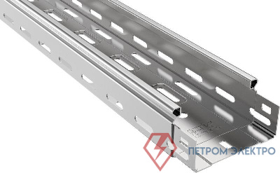 Лоток листовой перфорированный 100х50 L3000 сталь 1.2мм оцинк. IEK CLP10-050-100-120-3