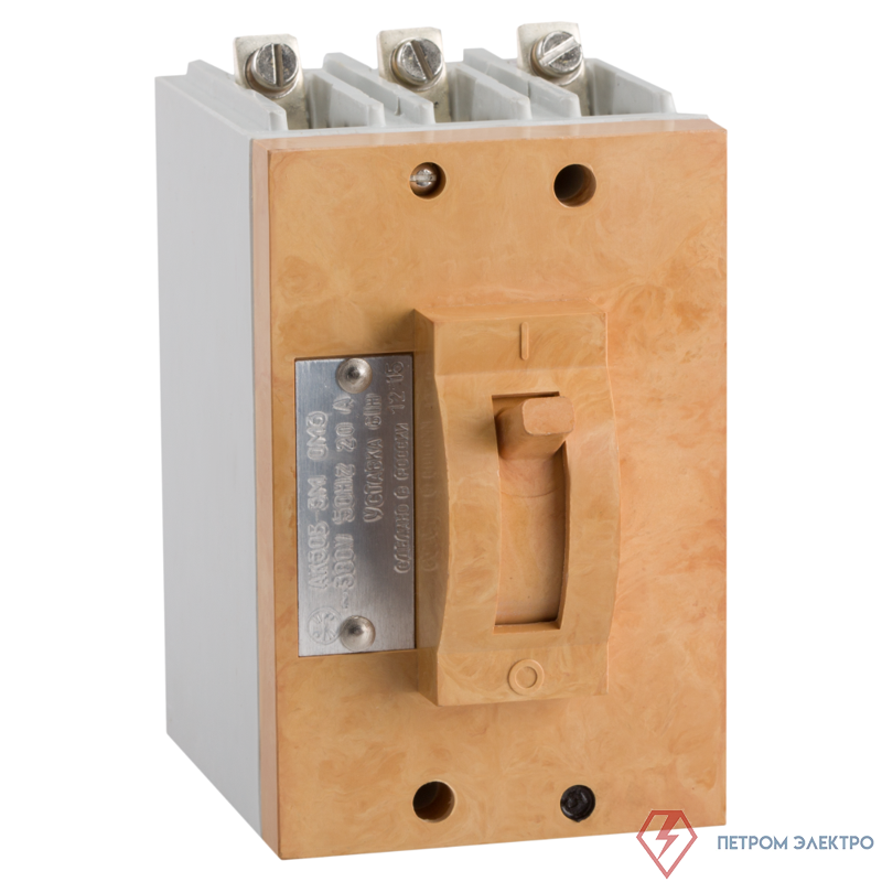 Выключатель автоматический 3п 31.5А 12Iн 6кА АК50Б-3МГОМ3 РЕГ 50Гц ТУ16-522.136-78 КЭАЗ 105210