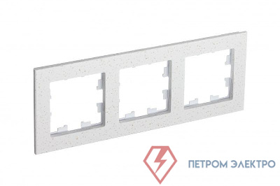 Рамка 3-м AtlasDesign Nature мрамор крем роял SE ATN343103