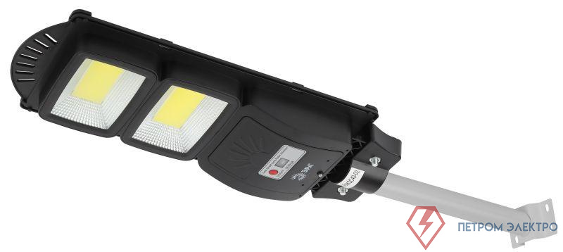 Светильник 40Вт 5000К IP66 750лм консольный на солнечной батарее COB с кронштейном с датчиком движения ПДУ Эра Б0046794