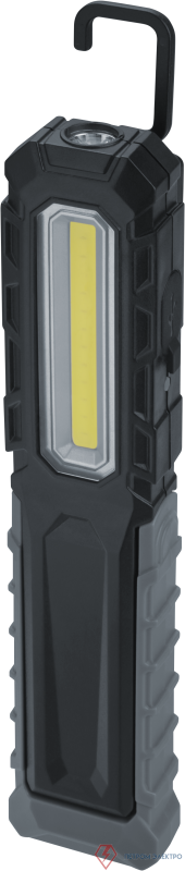 Фонарь аккумуляторный профессиональный 95 694 NPT-W19-ACCU для работы 1LED 3Вт+1COB 2Вт Li-ion 0.5А.ч NAVIGATOR 95694