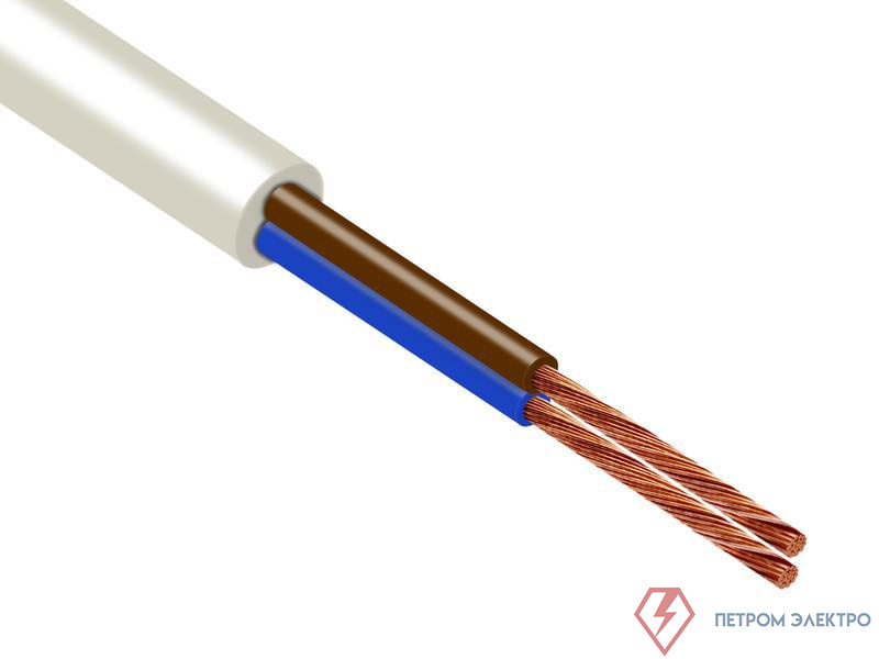 Провод TOKOV ELECTRIC ПВС 2х1.5 380В Б (уп.20м) 1945429