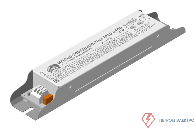 Источник питания ИПС 60-700ТД(400-700) 0100 IP20 Аргос