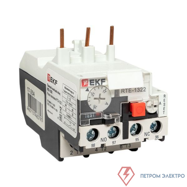Реле тепловое РТЭ-1322 17-25А EKF rel-1322-17-25
