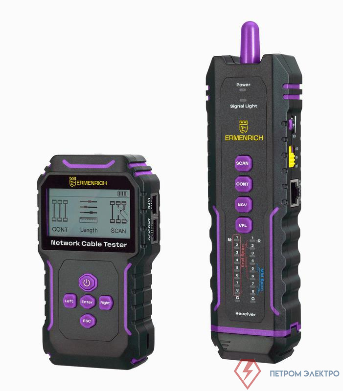 Тестер кабельный многофункциональный NetGeeks NP45 Ermenrich 84554