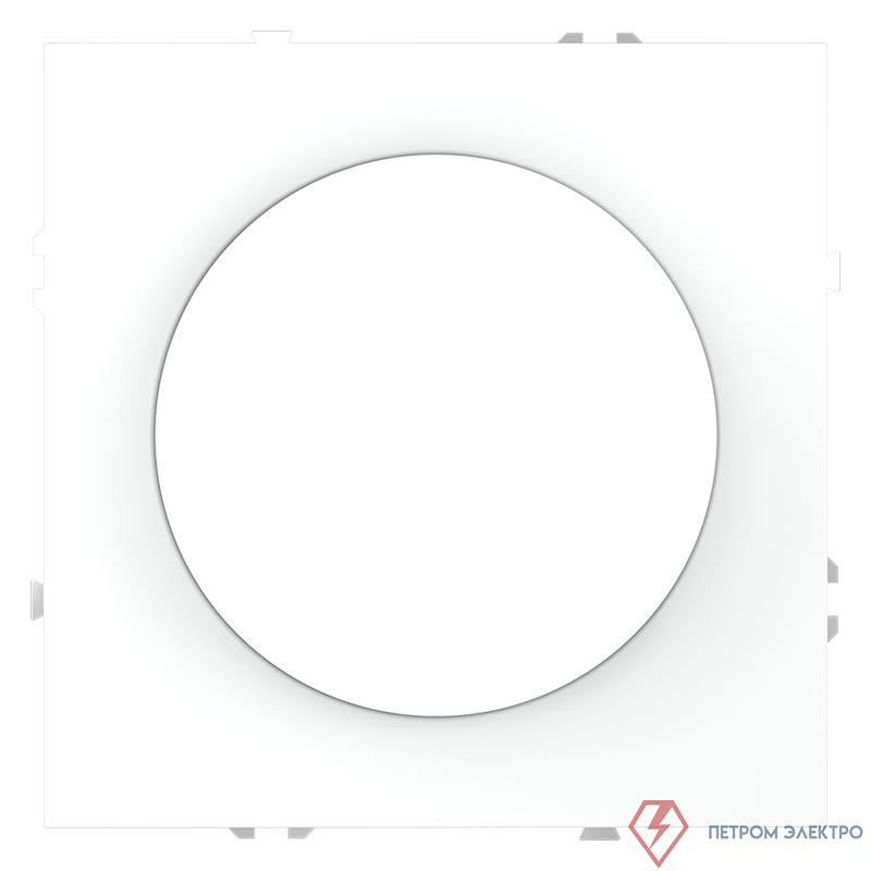 Светорегулятор поворотно-нажимной СП S70 600Вт механизм бел. матов. Voltum VLS070302