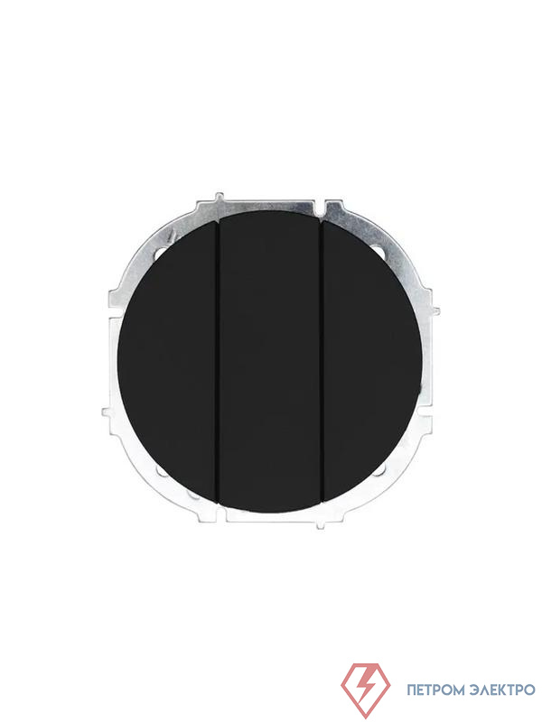 Выключатель 3-кл. СП OSEN механизм черн. бархат LEZARD 743-4288-109