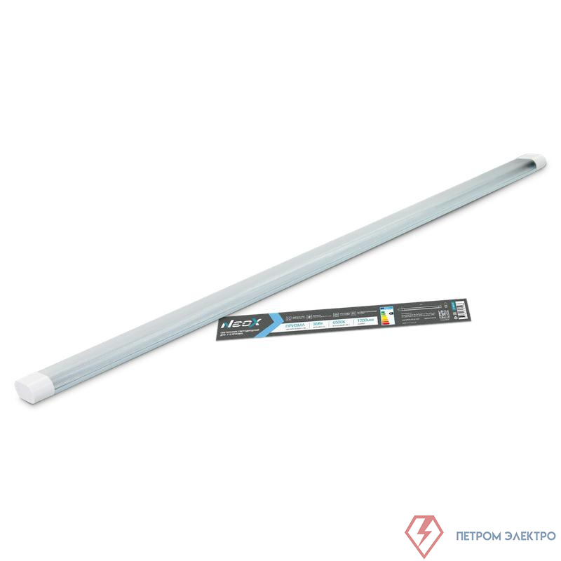 Светильник светодиодный ДПО-112 ПРИЗМА 36Вт 160гр 6500К 1200мм IP40 NEOX 4690612055268