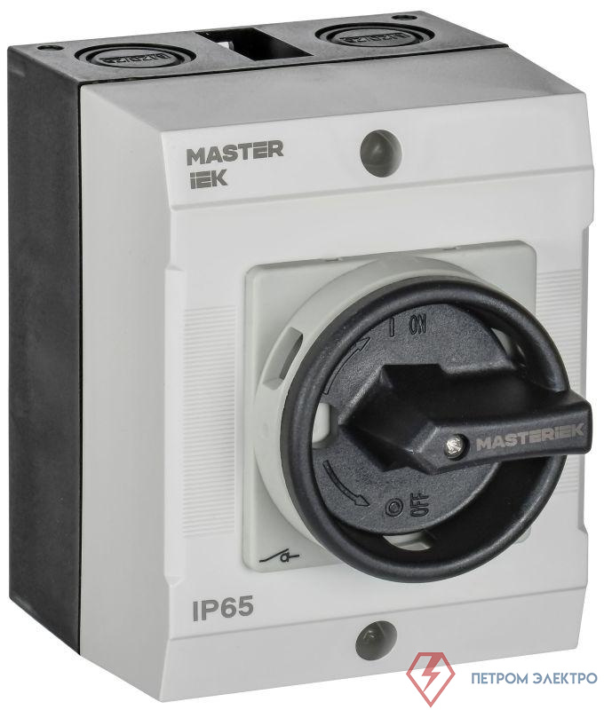 Переключатель кулачковый 10А (сх. 69) в боксе закрытая рукоятка IEK MI-CS21-010-069