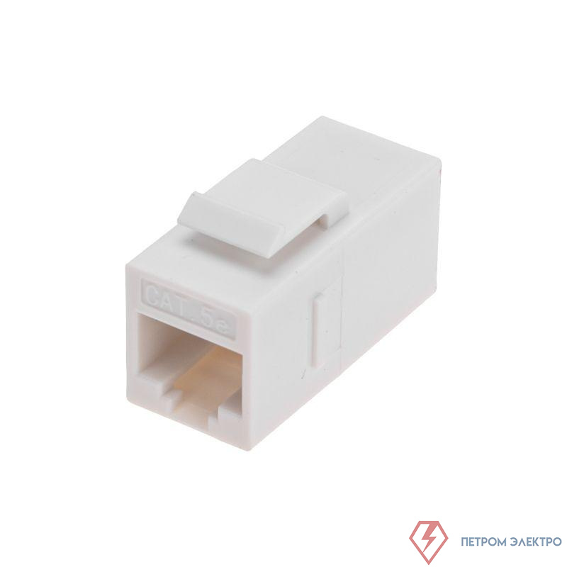 Адаптер проходной Keystone Jack RJ-45(8P8C) UTP кат.5E PRO Rexant 02-0101