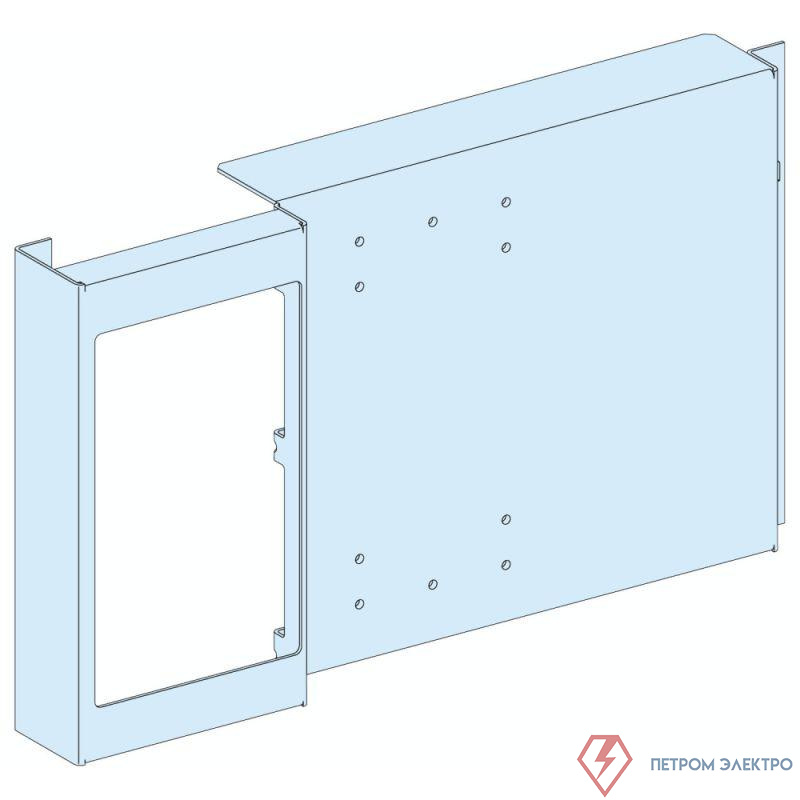 Плата монтажная вертикал. стационар. аппарат. NS630 с рычагом управл. SchE LVS03073