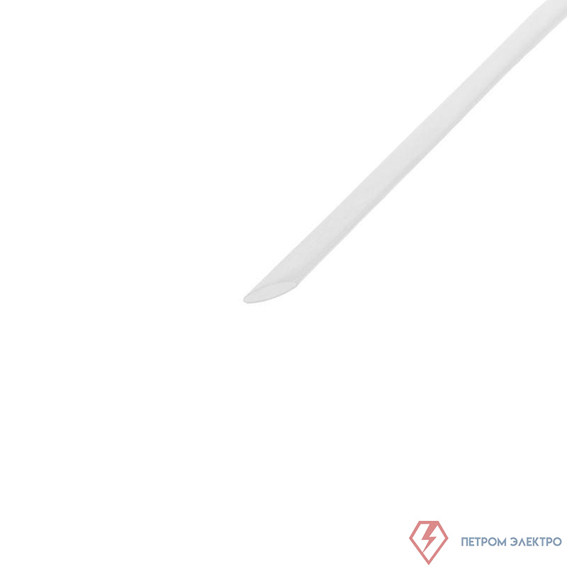 Трубка термоусадочная ТУТ 8.0/4.0 Н-1 (горючая) прозр. 1м (уп.50шт) Rexant 20-8009