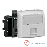 Розетка компьютерная Oteo RJ45 кат.5E UTP 8 контакт. механизм бел. Leg 086159