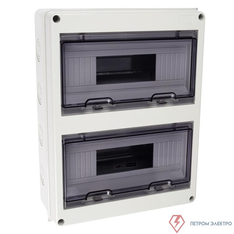 Бокс модульный накладной PDB/W 4024 GR (ЩРН-ПГ-24) IP65 пластик. Pro JazzWay 5072145