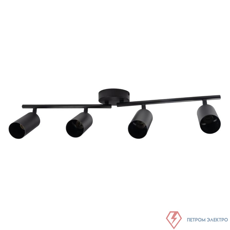 Светильник PCL-0504 4xGU10 IP20 230В BL настен./потолочн. декор. под лампу JazzWay 5066724