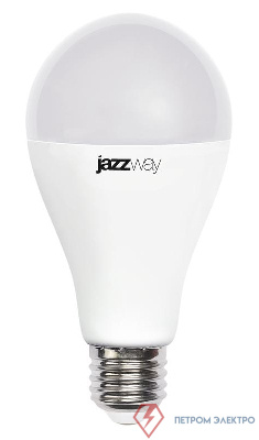 Лампа светодиодная PLED-LX 20Вт A65 грушевидная 4000К нейтр. бел. E27 JazzWay 5025264 0