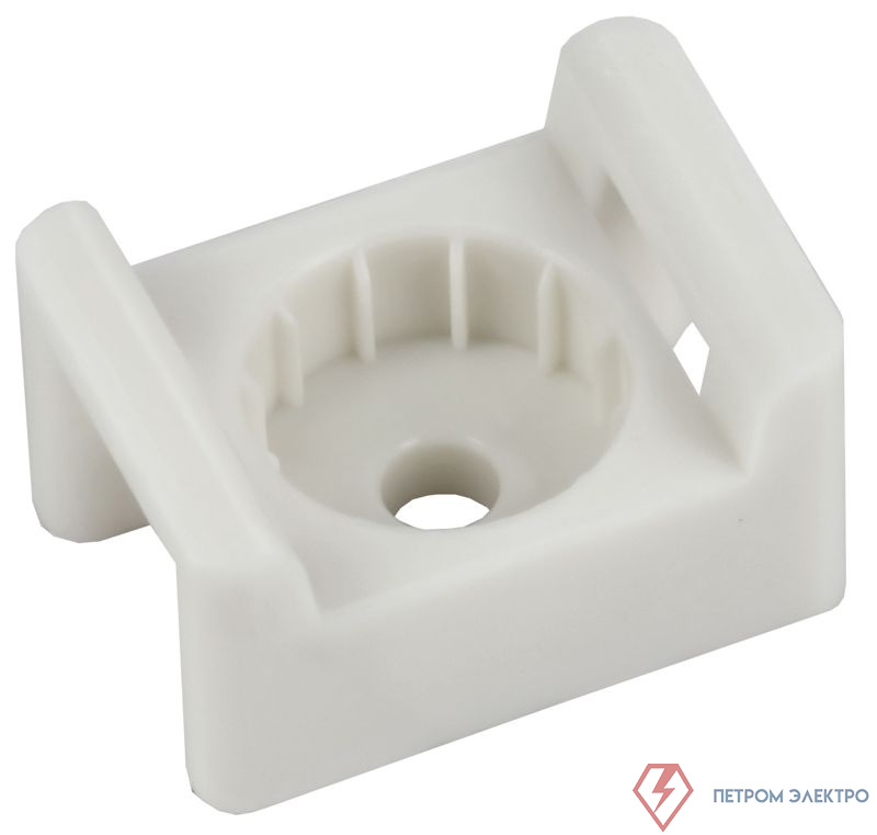 Площадка монтажная 16х23 под пистолет бел. (уп.100шт) IEK UHP20-16-23-100-K01