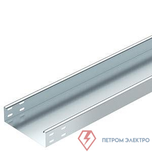 Лоток листовой неперфорированный 300х60 L3000 сталь 0.7мм LKSU 630 FS RU оцинк. (аналог 50х300) OBO 6048948