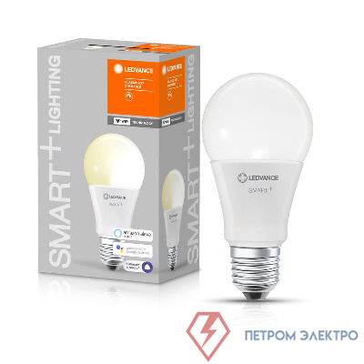 Лампа светодиодная SMART+ WiFi Classic Dimmable 75 9.5Вт/2700К E27 LEDVANCE 4058075485419