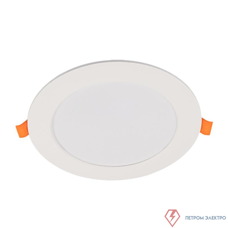 Светильник светодиодный PLED DL7 12Вт 3000К IP54 1020лм WH встраив. бел. Pro JazzWay 5069060