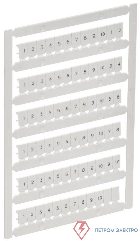 Маркер для CTS/CP 4кв.мм "1-10" ARMAFIX IEK AF-CT10D-M-004-01
