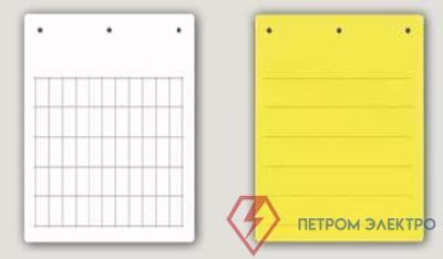 Табличка гибкая для маркировки оболочек клейкое основание винил желт. (уп.10шт) DKC TAF60100AY