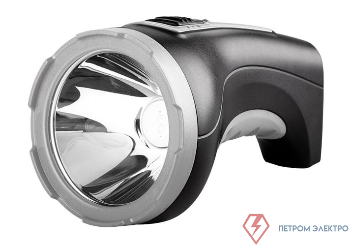 Фонарь аккумуляторный ручной AccuF2-L5W-bk SMD 5Вт 185лм IP20 2 режима: яркий/эконом аккум. 1.6А.ч выдвижная вилка индикатор зарядки ремешок черн. ФАZА 2857170