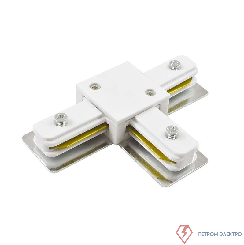 Коннектор T-образный PTR CT-WH накладной/подвесной шинопровод бел. JazzWay 5010864