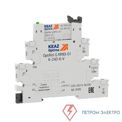 Модуль релейный OptiRel G RM38-51-24D-6-V-CO-S КЭАЗ 280989