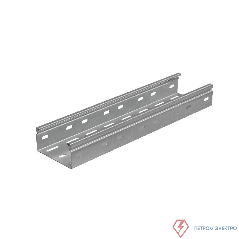 Лоток листовой перфорированный 100х50 L2000 1.5мм "Стандарт ПЛЮС" LPEplus50-100-1.5-2000 INOX304 КМ PL5207
