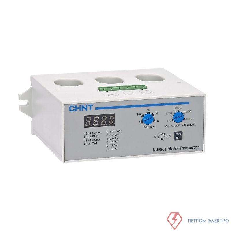 Устройство защитное для двигателей комплексное NJBK1-80 6А-30А AC 220В CHINT 281184
