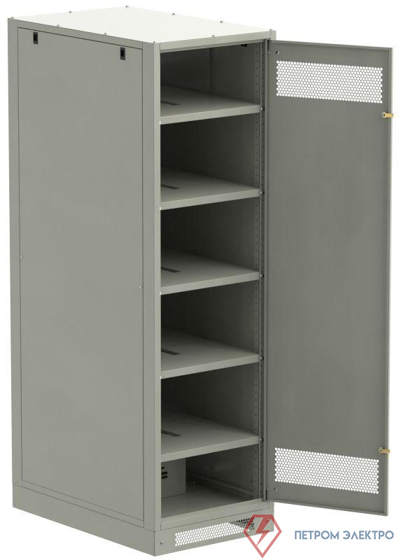 Шкаф LINEA B (пустой) 2000х600мм дверь метал. сер. ITK LB35-20H69-M