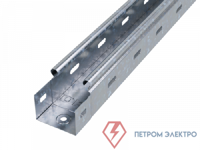 Лоток листовой перфорированный 50х50 L2000 сталь 0.7мм гор. оцинк. DKC 35250HDZ