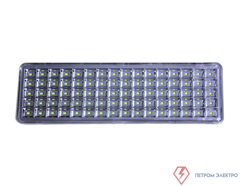 Светильник светодиодный ДПА 8Вт 80LED IP20 4ч 356х136х64мм аварийный аккумулятор TOKOV ELECTRIC TKE-DPA-8/80-4H-IP20